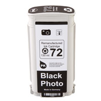 HP No 72 black photo   130 ml, No 70